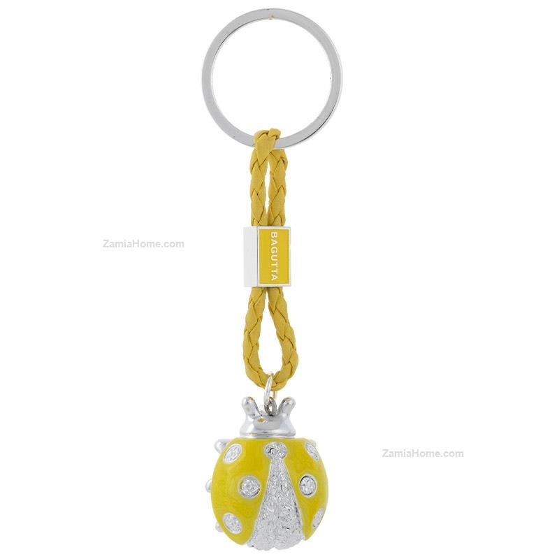 Ladybug keychain with cord
