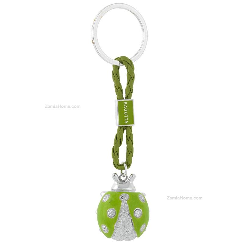 Ladybug keychain with cord