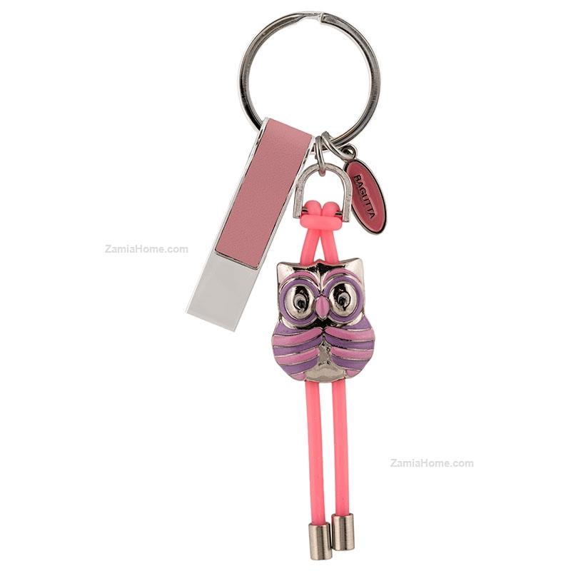Keychain owl with usb memory