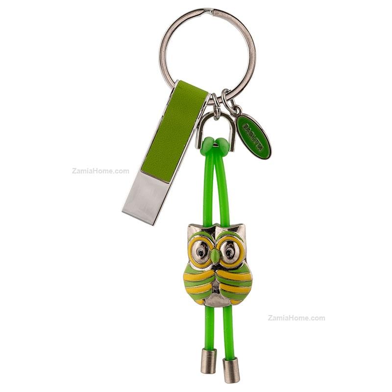 Keychain owl with usb memory