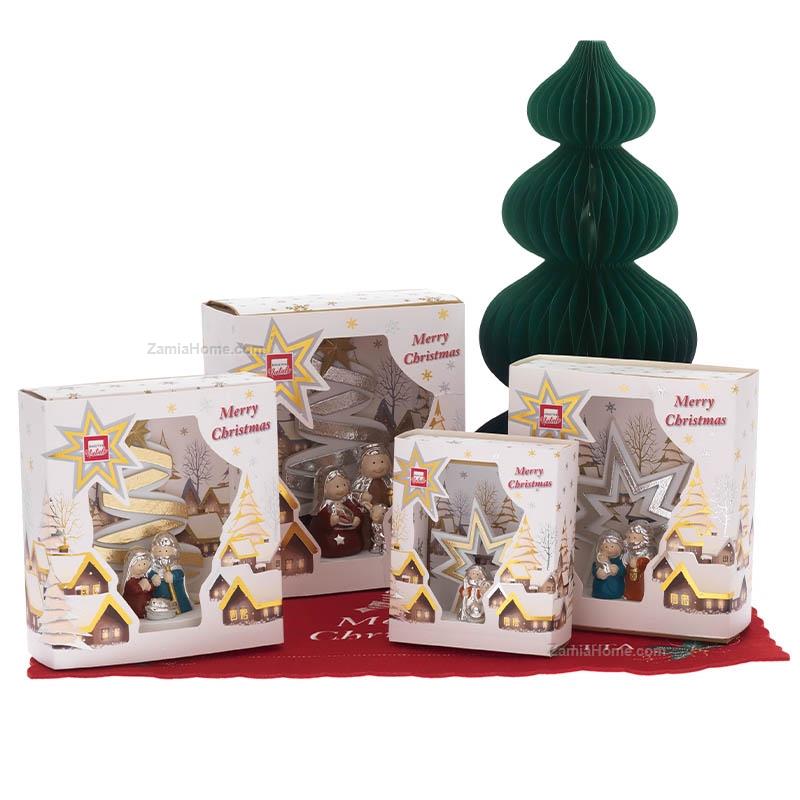 Stylized nativity scenes