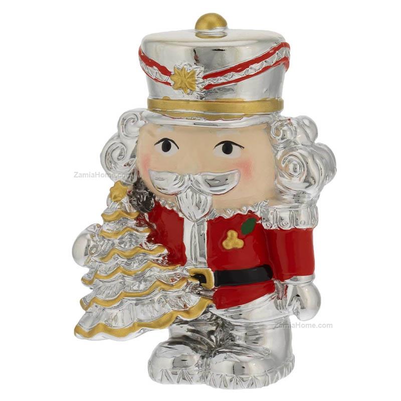 Nutcracker with xmas tree