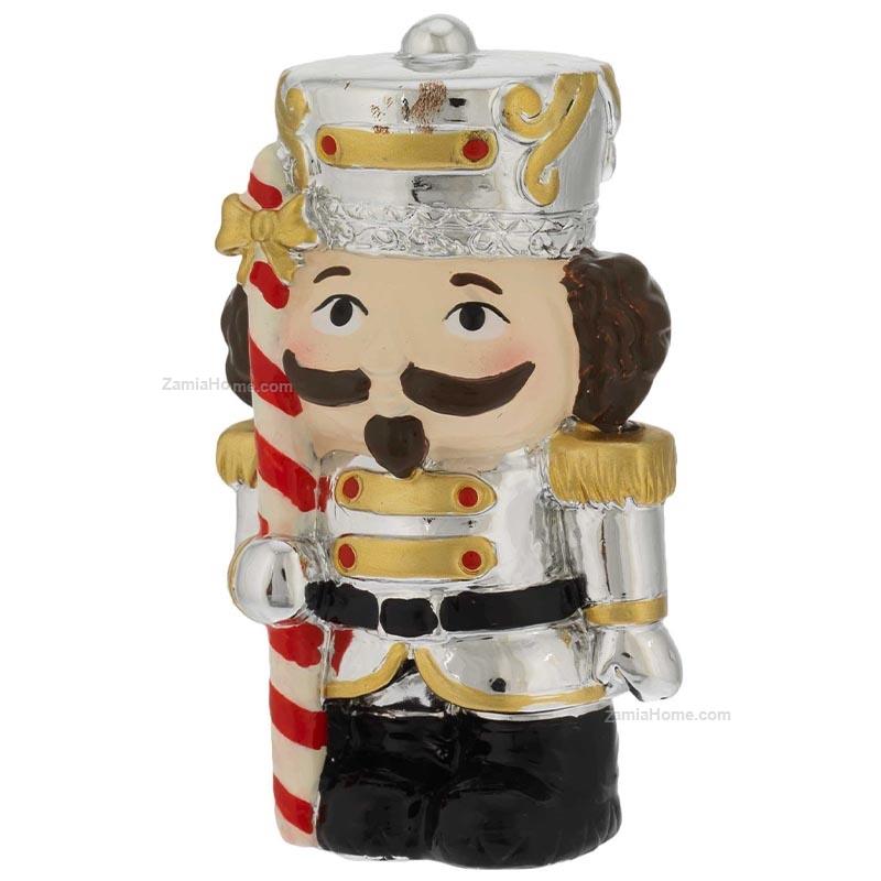 Nutcracker with xmas cane