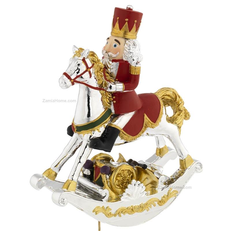 Nutcracker on rocking horse
