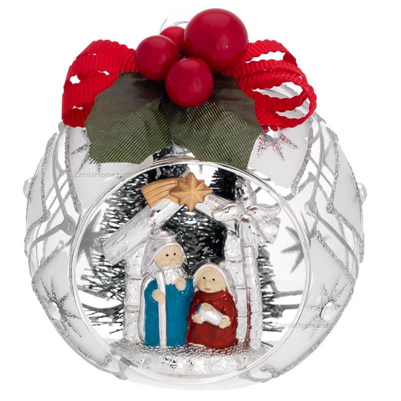 Sphere with nativity scene