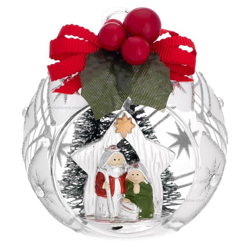 Sphere with nativity scene