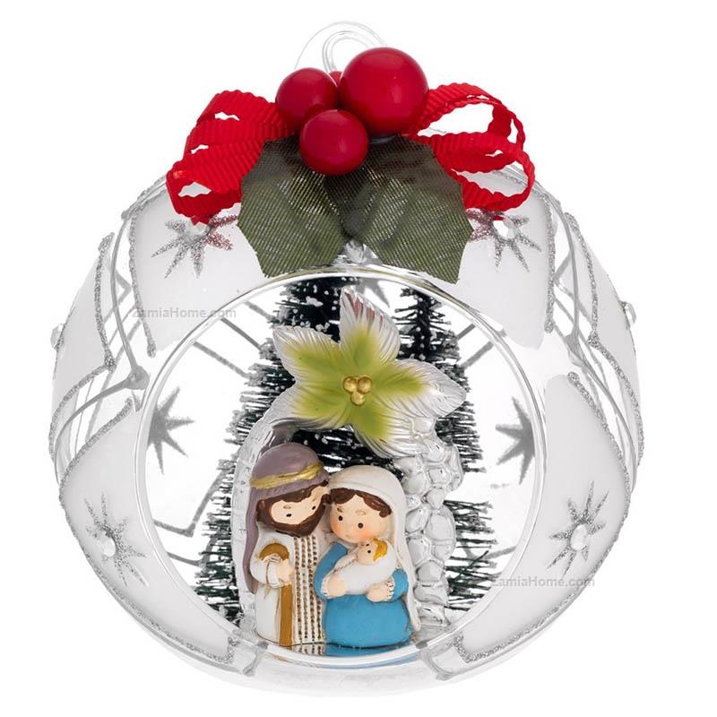 Sphere with nativity scene