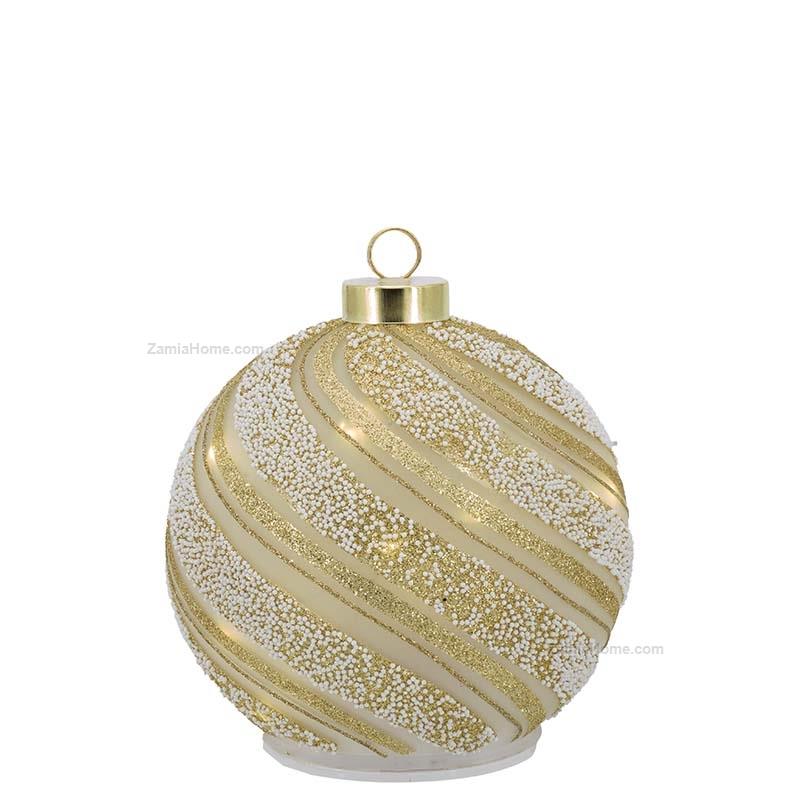 Decorated xmas sphere