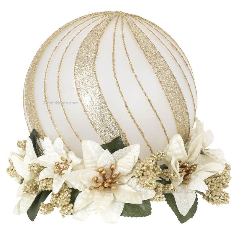 Sfera natalizia oro