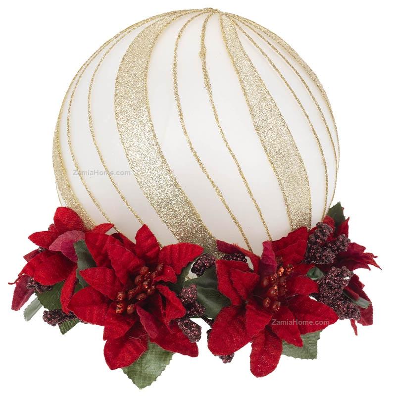 Sfera natalizia oro