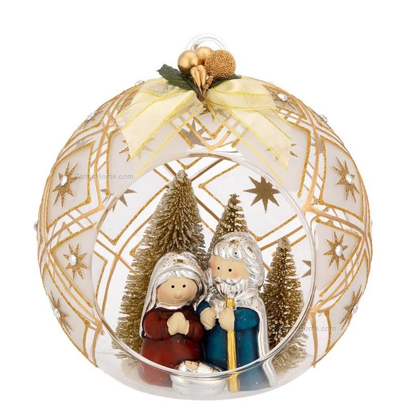 Sfera con presepe