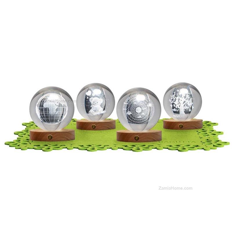 Spheres with light