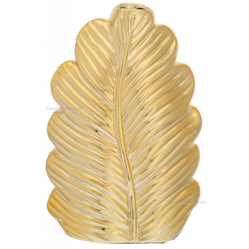 Leaf shape vase