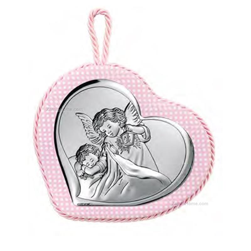 Cradle medallion guardian angel