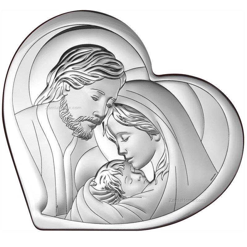 Icona cuore sacra famiglia