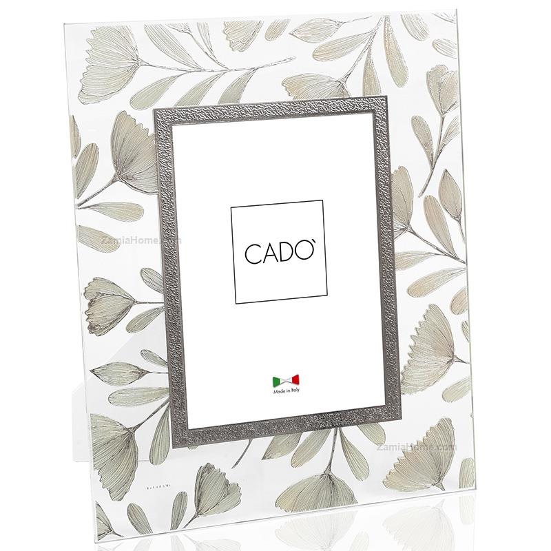 Crystal photoframe poppies