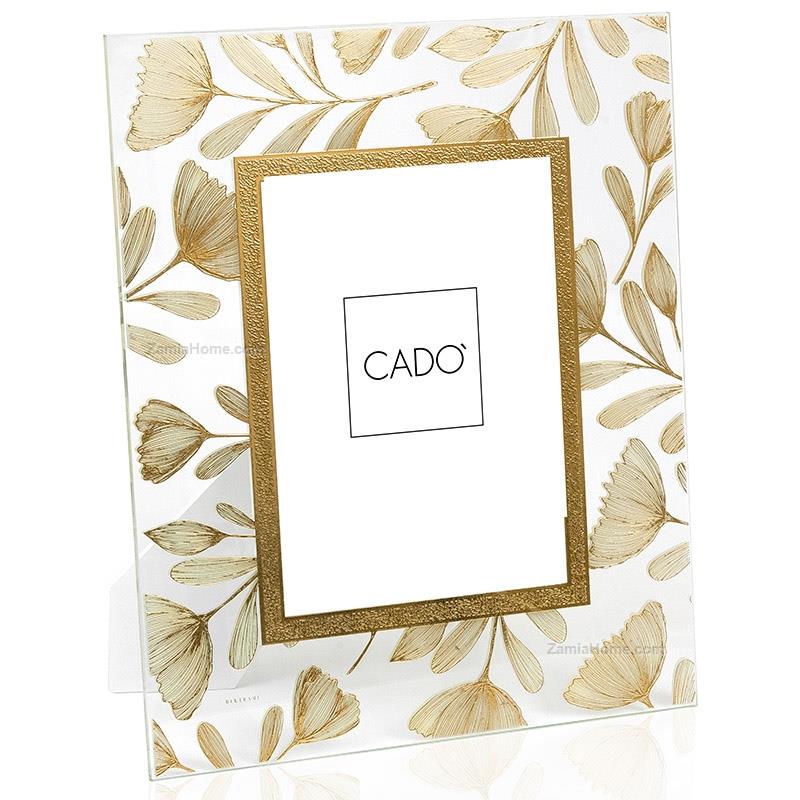 Crystal photoframe poppies