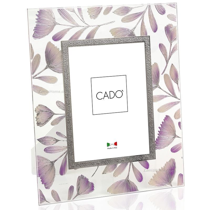 Crystal photoframe poppies