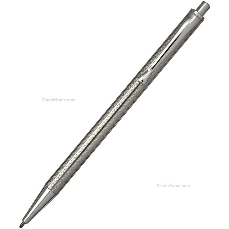 Push-button silver pen cesare emiliano sterling silver cep106 ot2