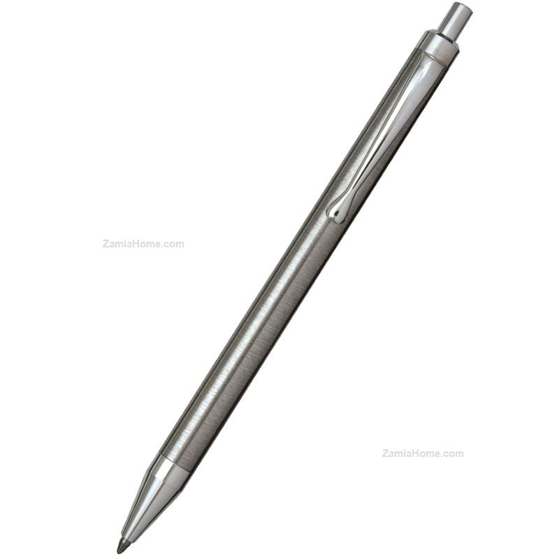 Push-button silver pen cesare emiliano sterling silver cep111 a7