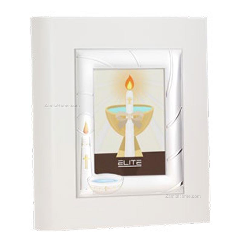 Photo album baptism white color