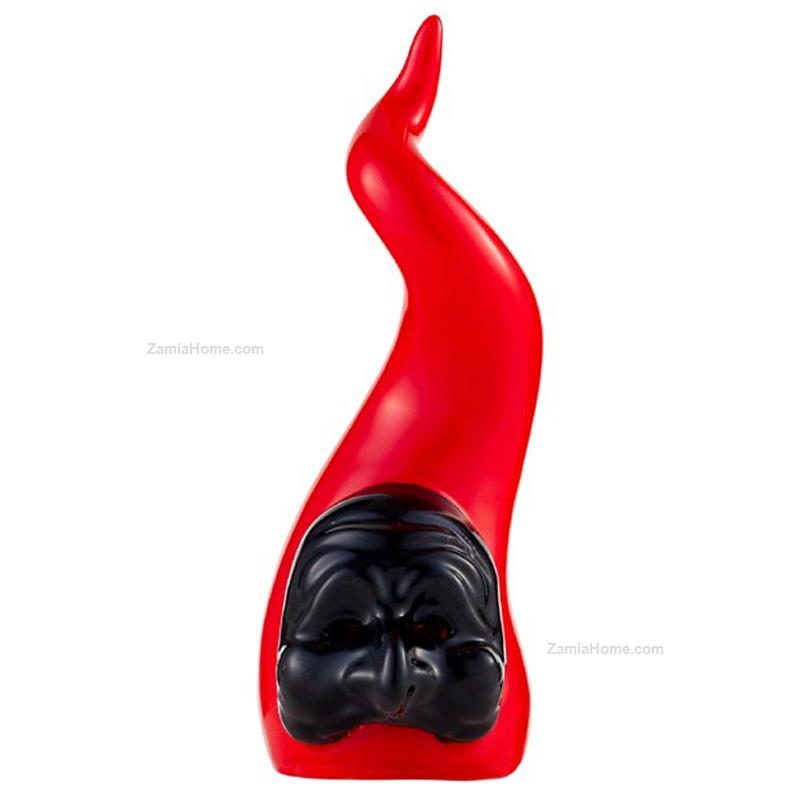 Corno con maschera
