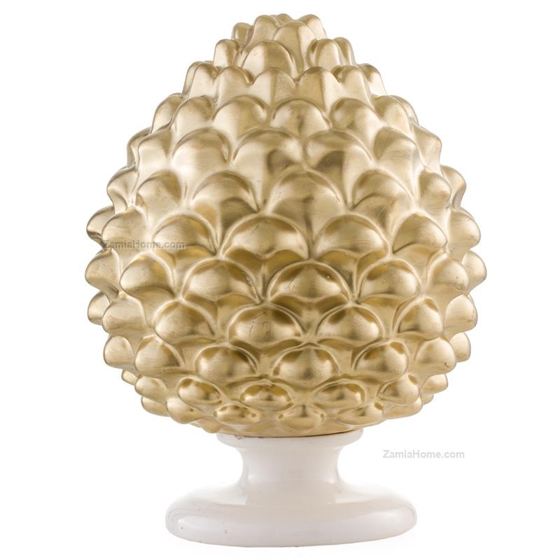 Ceramic pinecone