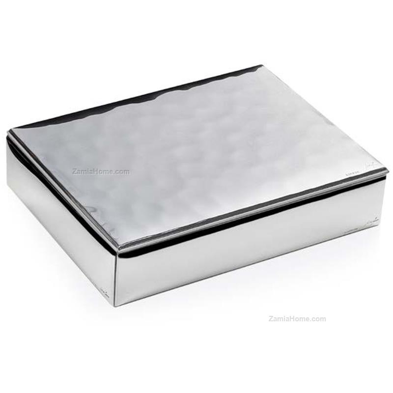Hammered jewelry case