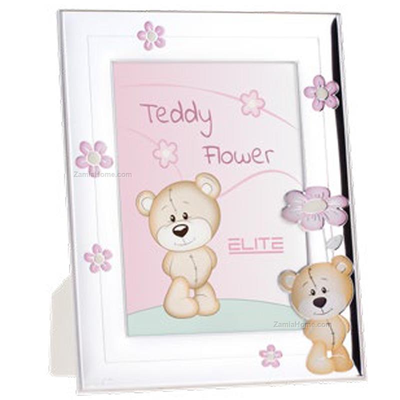 Portafoto teddy flower
