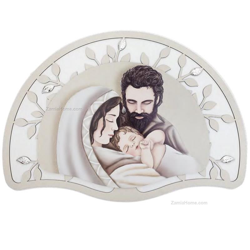 Sacra famiglia ventaglio