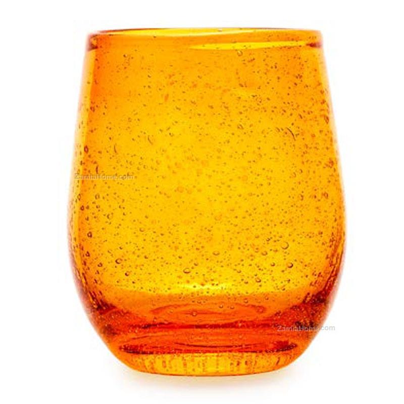 Bicchieri bubble arancione