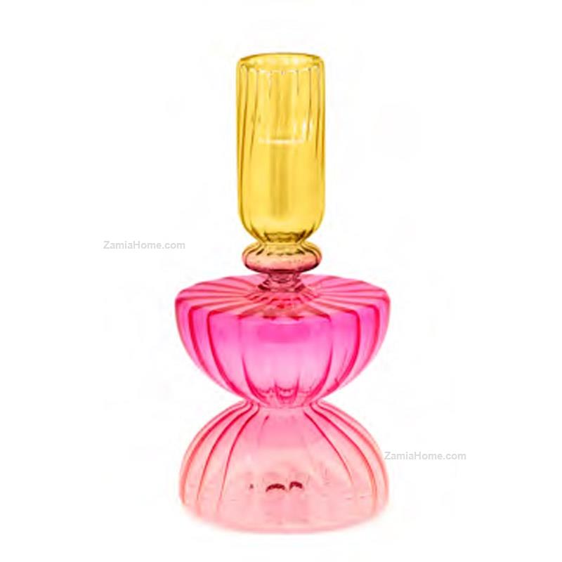 Candleholder colorglass