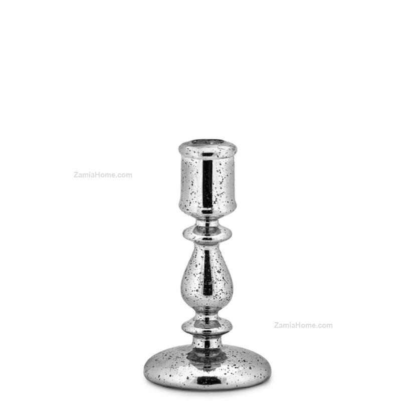 Glass candlestick mina