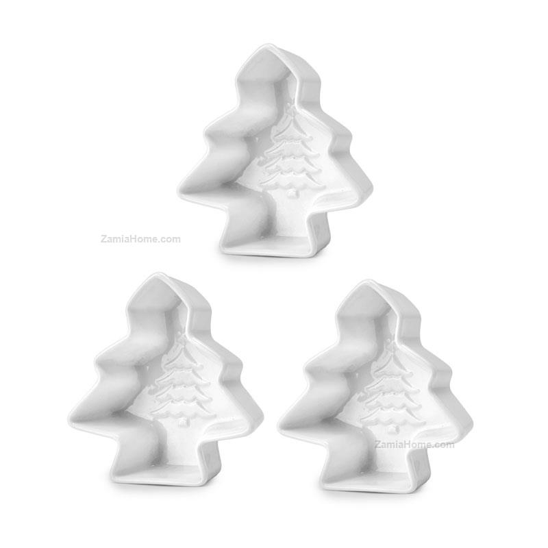 Antipastiera albero xmas white