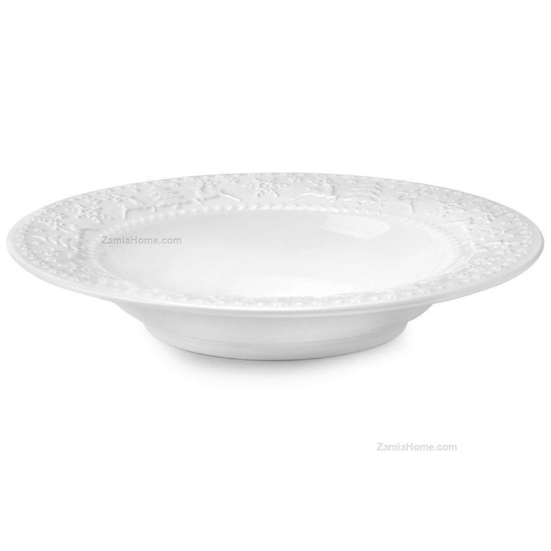 Piatto fondo xmas white