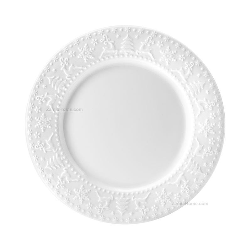 Piatto frutta xmas white