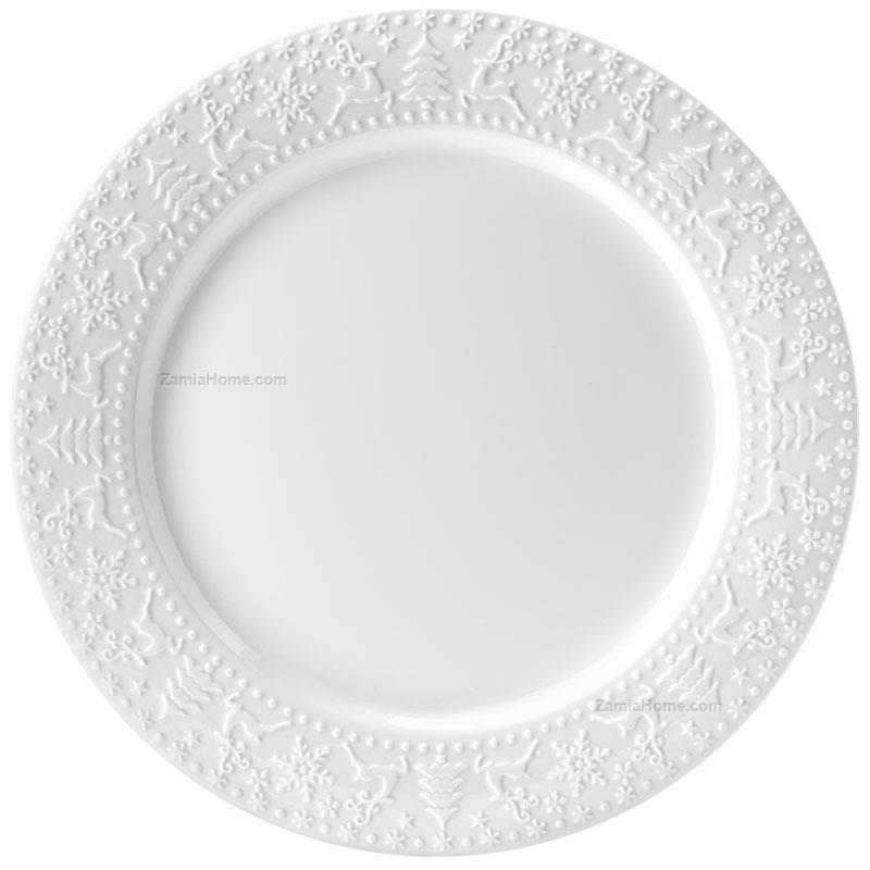 Piatto portata xmas white