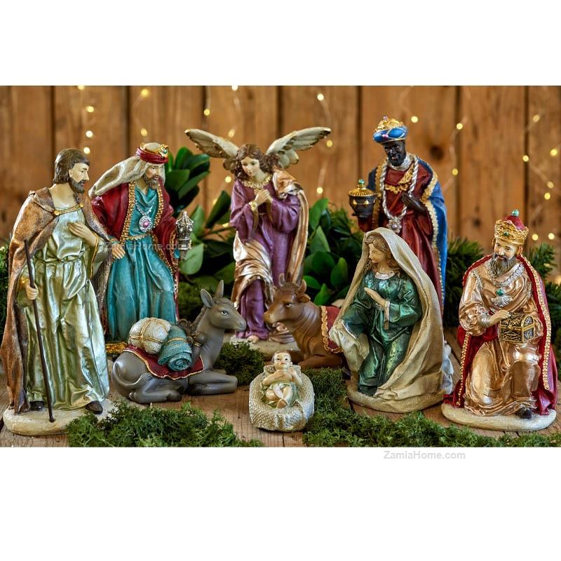 Presepe in resina