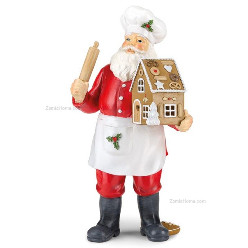 Sculpture santa claus