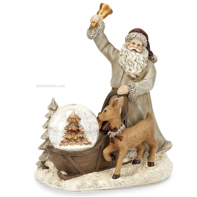 Snow globe santa claus