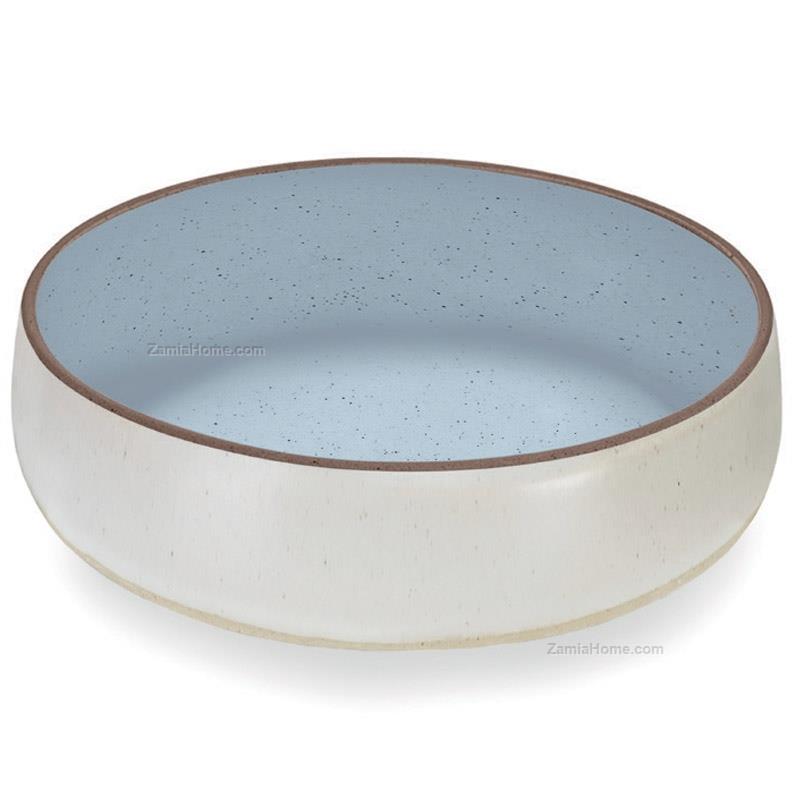Insalatiera biscuit light blue