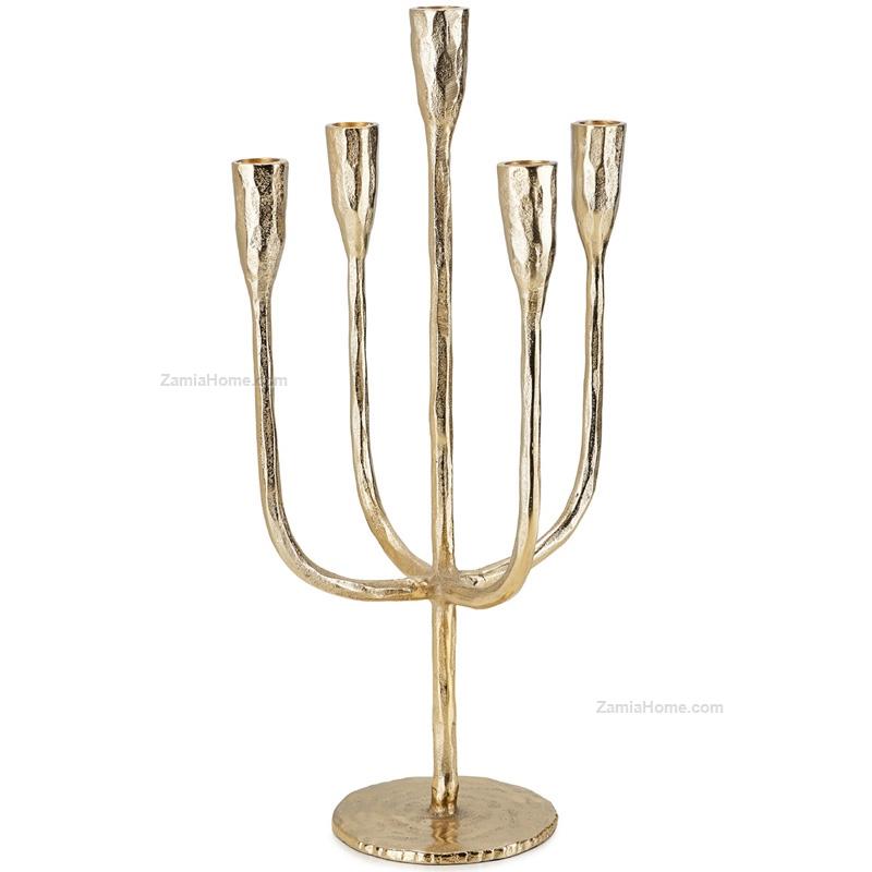 Five flames candleholder kamala