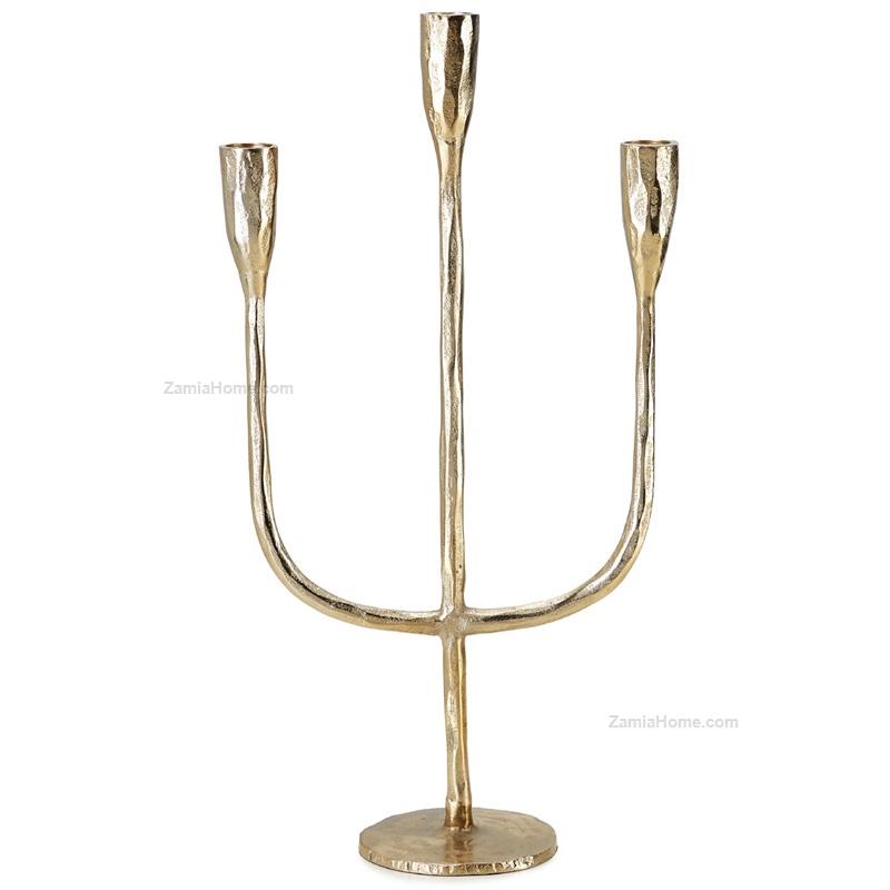 Three flames candleholder kamala