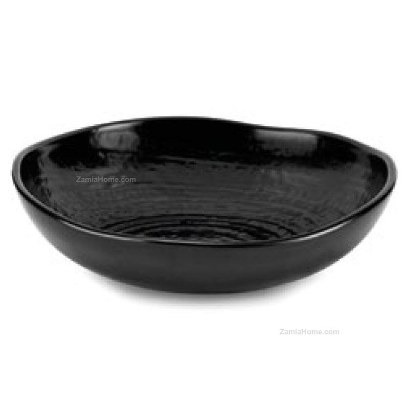 Pasta bowl wall black