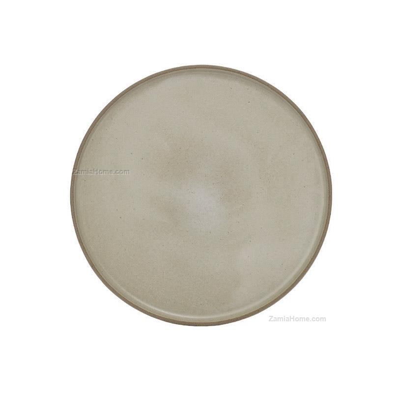 Piatto frutta biscuit grey