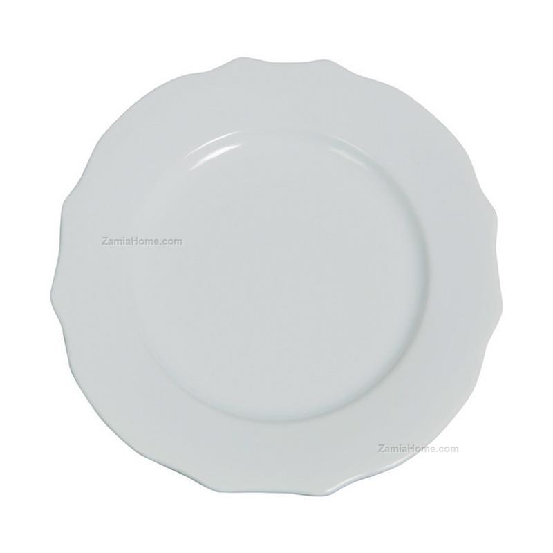Side plate reyna white