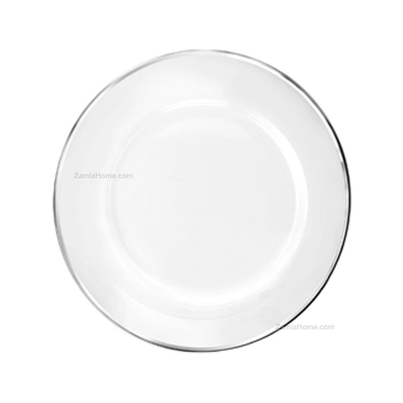 Piatto pane clear 2.0 argento