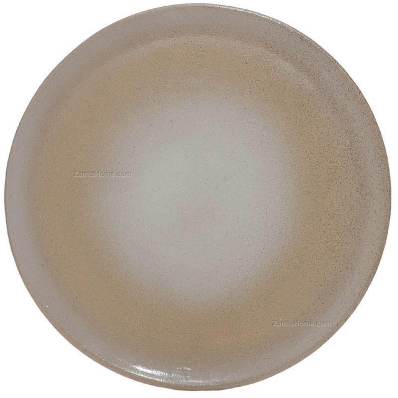 Piatto pizza biscuit grey