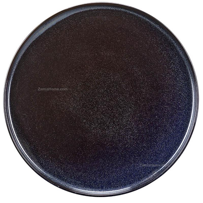 Piatto portata biscuit black
