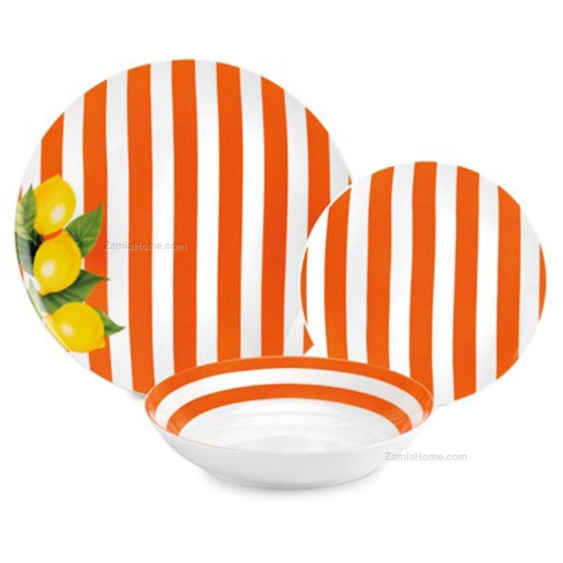 Table set lemon